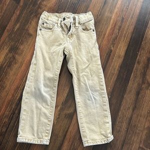 Baby Gap boys tan denim jeans, size: 4T